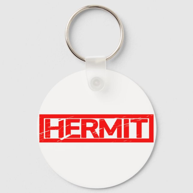 Porte-clés Timbre Hermit (Recto)