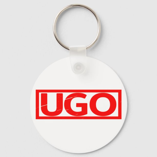 Porte-clés Timbre Ugo (Recto)