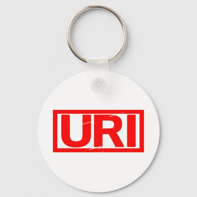 Porte-clés Timbre Uri (Recto)