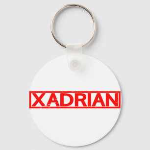 Porte-clés Timbre Xadrian