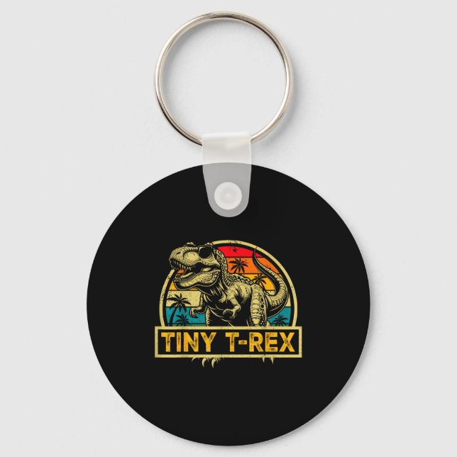 Porte-clés Tiny T-rex T Rex Dinosaur Tiny T-rex Family Matchi (Recto)