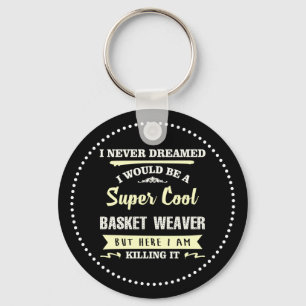 Porte-clés Tisserteur de panier super Cool