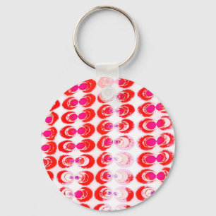 Porte-clés Tissu Pop Art