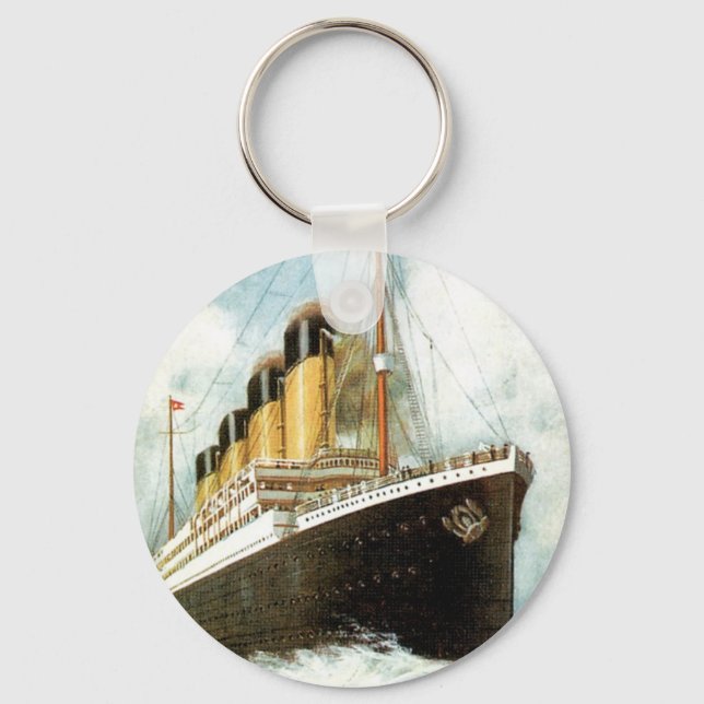 Porte-clés Titanic en mer (Recto)
