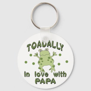 Porte-clés TOADALLY Love Papa Frog