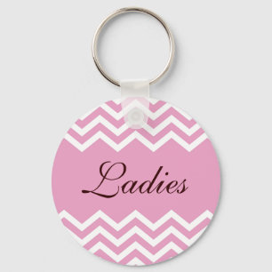 Porte-clés Toilettes de dames ou porte - clé de toilette,