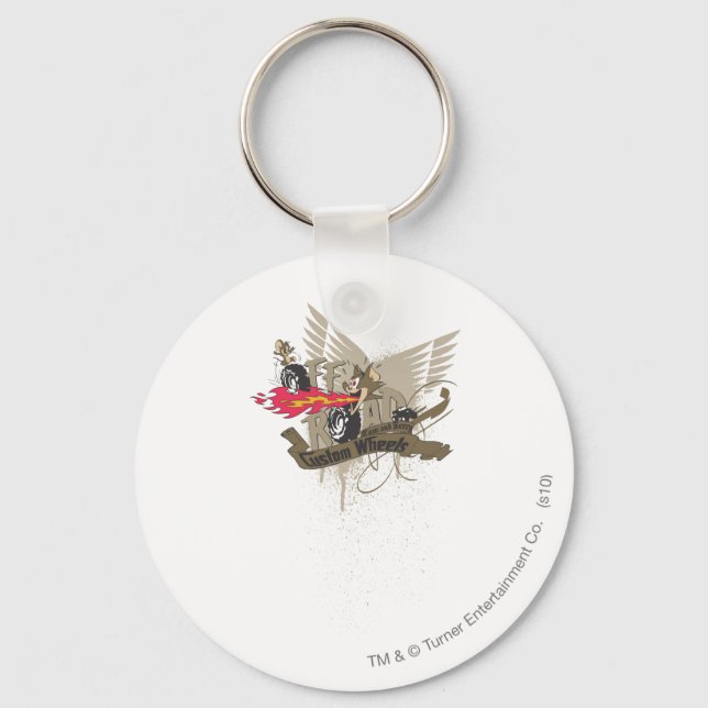 Porte-clés Tom et Jerry Custome Wheels (Recto)