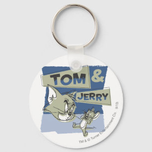 Porte-clés Tom et souris de Jerry Scaredey