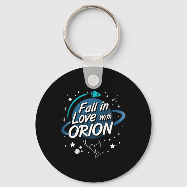 Porte-clés Tomber Amoureux Avec Orion Constellation Astrologi (Recto)