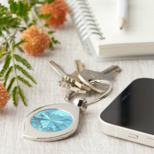 Porte-clés Topaz bleu 3