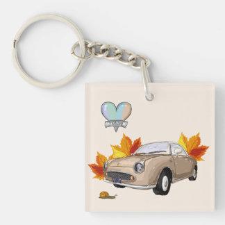 Porte-clés Topaz Mist Figaro key chain