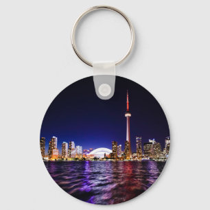 Porte-clés Toronto, Canada Night Skyline