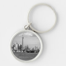 Toronto Canada Ontario Black White Vintage