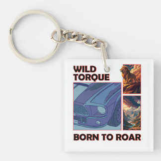 Porte-clés Torque sauvage - Né à Roar