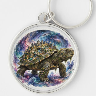 Porte-clés Tortue de Galaxie Mignon