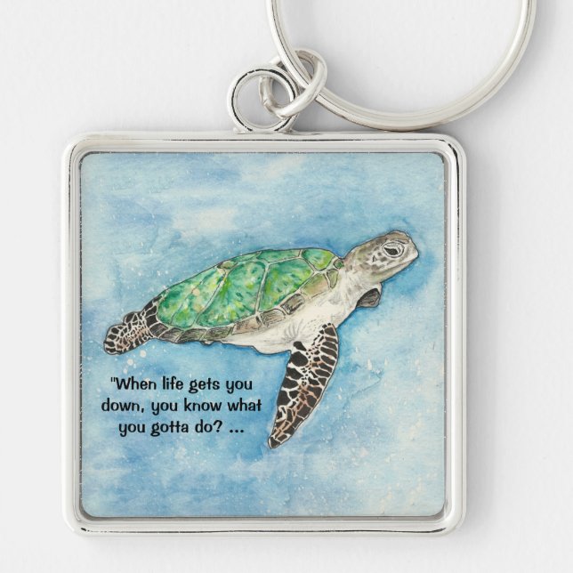 Porte-clés Tortue de mer (Devant)