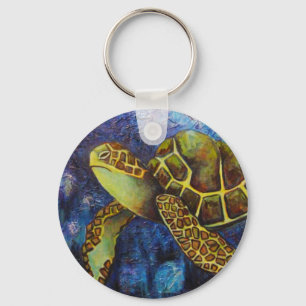 Porte-clés Tortue de mer, Texture Art Products