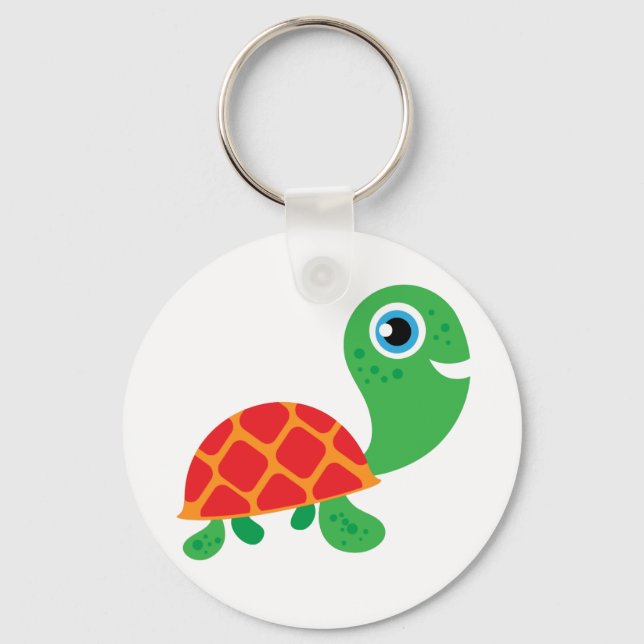 Porte-clés Tortue impressionnante (Recto)