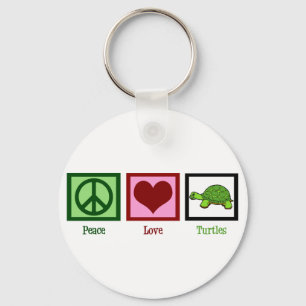Porte-clés Tortues de paix