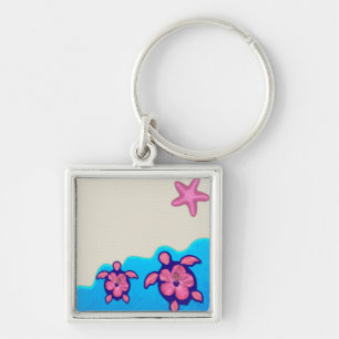Porte-clés Tortues roses de Honu