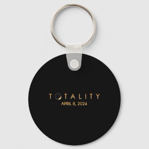 Porte-clés Total Éclipse solaire 04 08 2024 Totalité