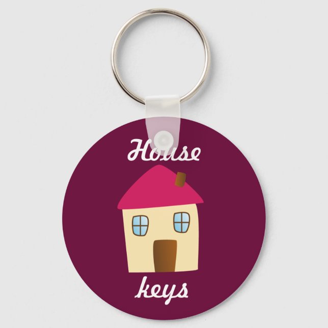 Porte-clés Touches de la maison (Recto)