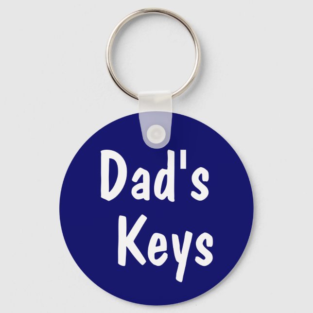 Porte-clés Touches de papa (Recto)