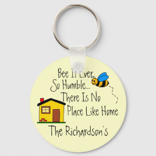 Porte-clés Touches Maison-Personnalisez-Le !