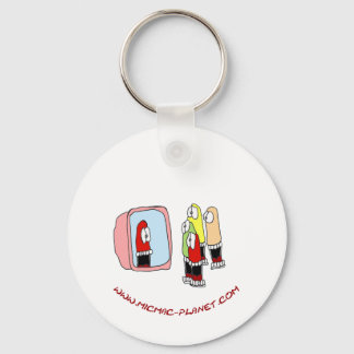 Porte-clés touches uniques