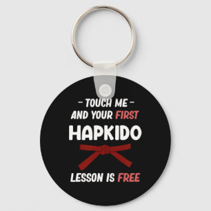 Porte-clés Touchez-moi et votre première leçon d'Hapkido est 