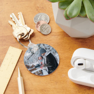 Porte-clés Toujours ensemble impression métallique impression