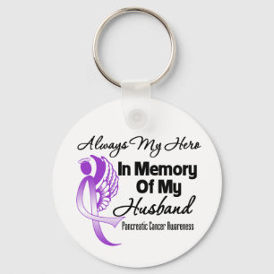 Porte-clés Toujours mon héros dans le Cancer pancréatique d