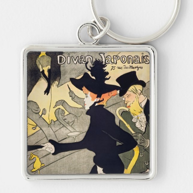 Porte-clés Toulouse-Lautrec - Divan Japonais (Devant)
