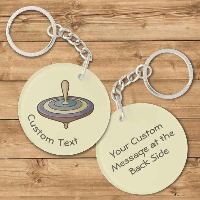 Porte-clés toupie (Créateur téléchargé)