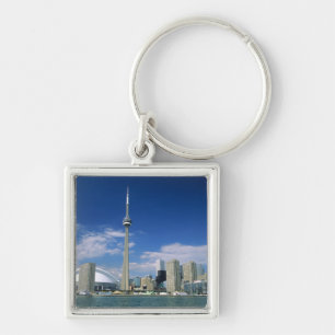 Porte-clés Tour de CN et Skydome à Toronto, Ontario,