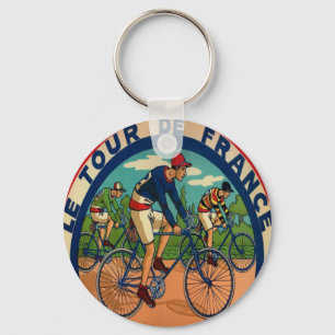 Porte-clés Tour De France Vintage