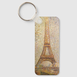 Porte-clés Tour Eiffel par Georges Seurat, Art Vintage