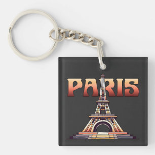 Porte-clés Tour Eiffel Paris France