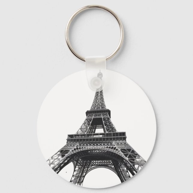 Porte-clés Tour Eiffel Paris Sac fourre-tout français (Recto)
