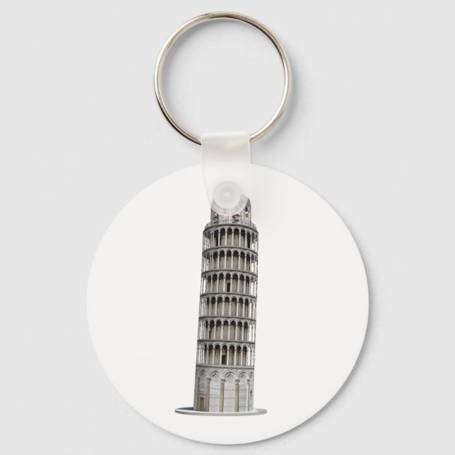 Porte-clés Tour penchée de Pise : (Recto)
