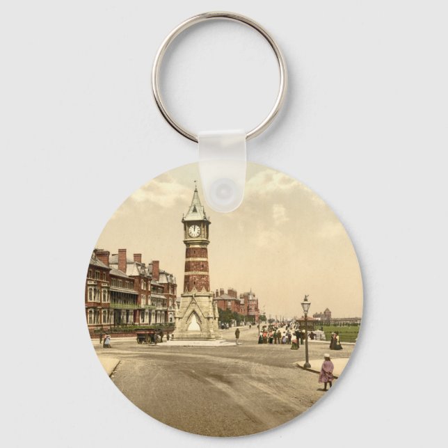 Porte-clés Tour Skegness, Lincolnshire, Angleterre (Recto)
