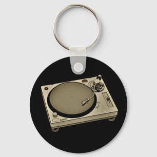 Porte-clés Tourne-disque