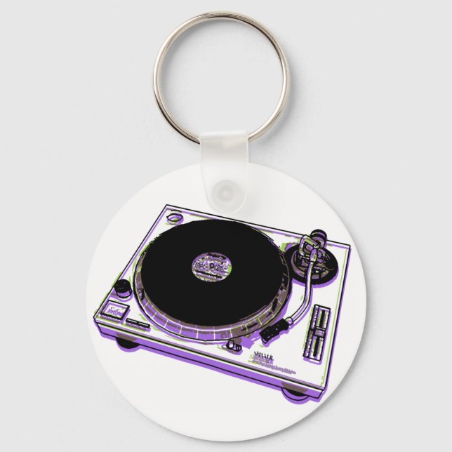 Porte-clés Tourne-disque (Recto)