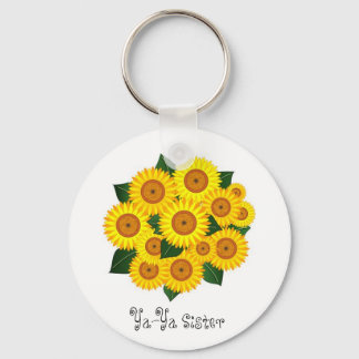 Porte-clés Tournesol de Ya-Ya