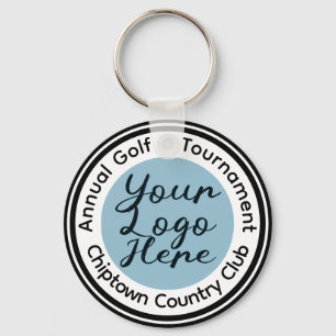 Porte-clés Tournoi de golf ou événement logo personnalisé