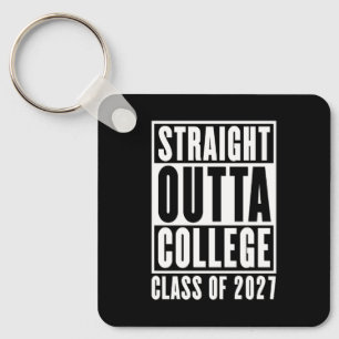 Porte-clés Tout droit sorti de l'université promotion 2027