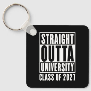 Porte-clés Tout droit sorti de l'université promotion 2027