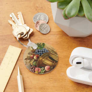 Porte-clés Toute la générosité de Thanksgiving Soit mince