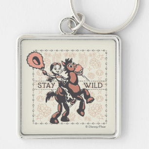 Porte-clés Toy Story Jessie & Bullseye "Restez Sauvage"