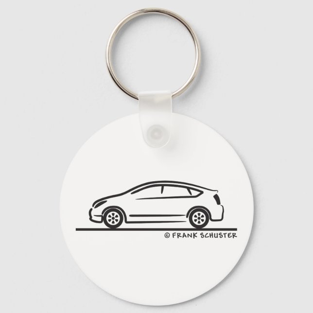 Porte-clés Toyota Prius (Recto)